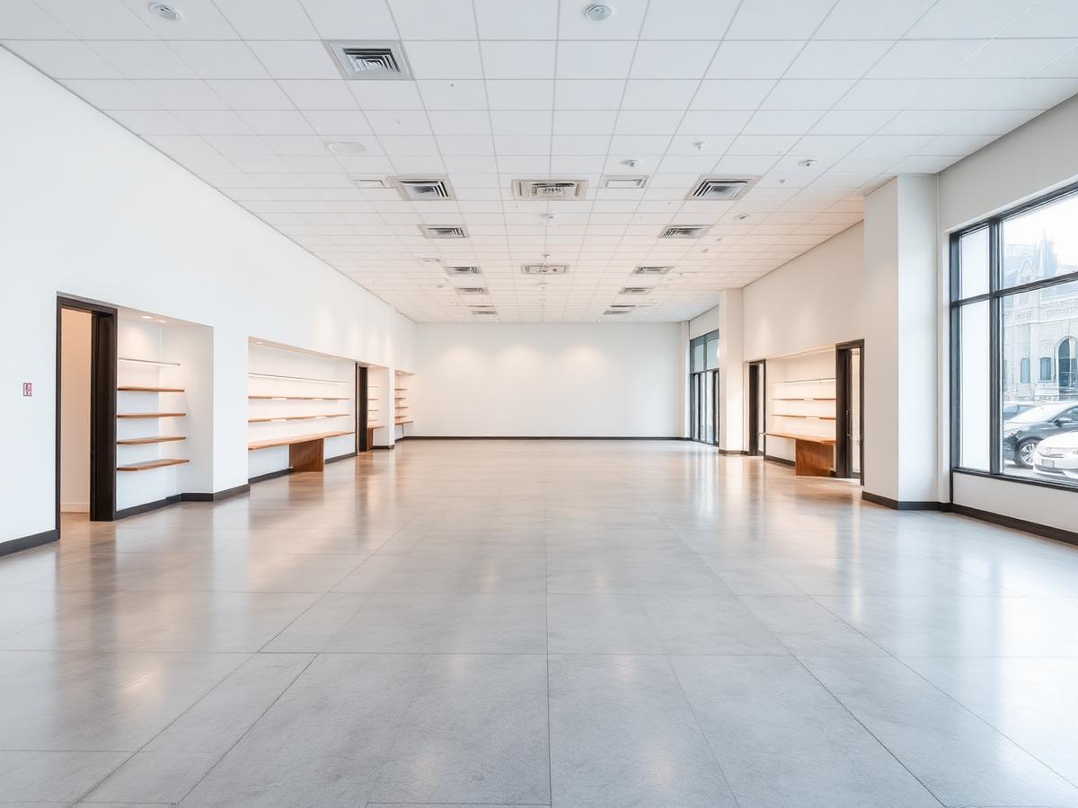 Spațiu comercial — amenajare